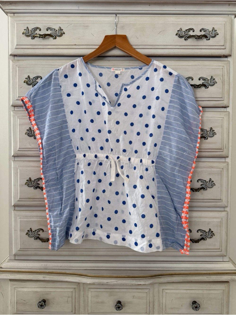 Crewcuts Polka Dot Cotton Swim Cover Up
